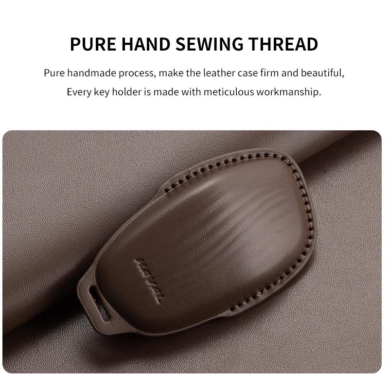 Interior Mouldings Car Key Case Cover Shell For Great Wall Haval 2022 Key Holder New Harvard Beast Cool Dog Car-Styling Keychain