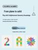 Diamond Surface Magnetic Tiles: Children's Educational Building Blocks & Jigsaw Puzzle Set