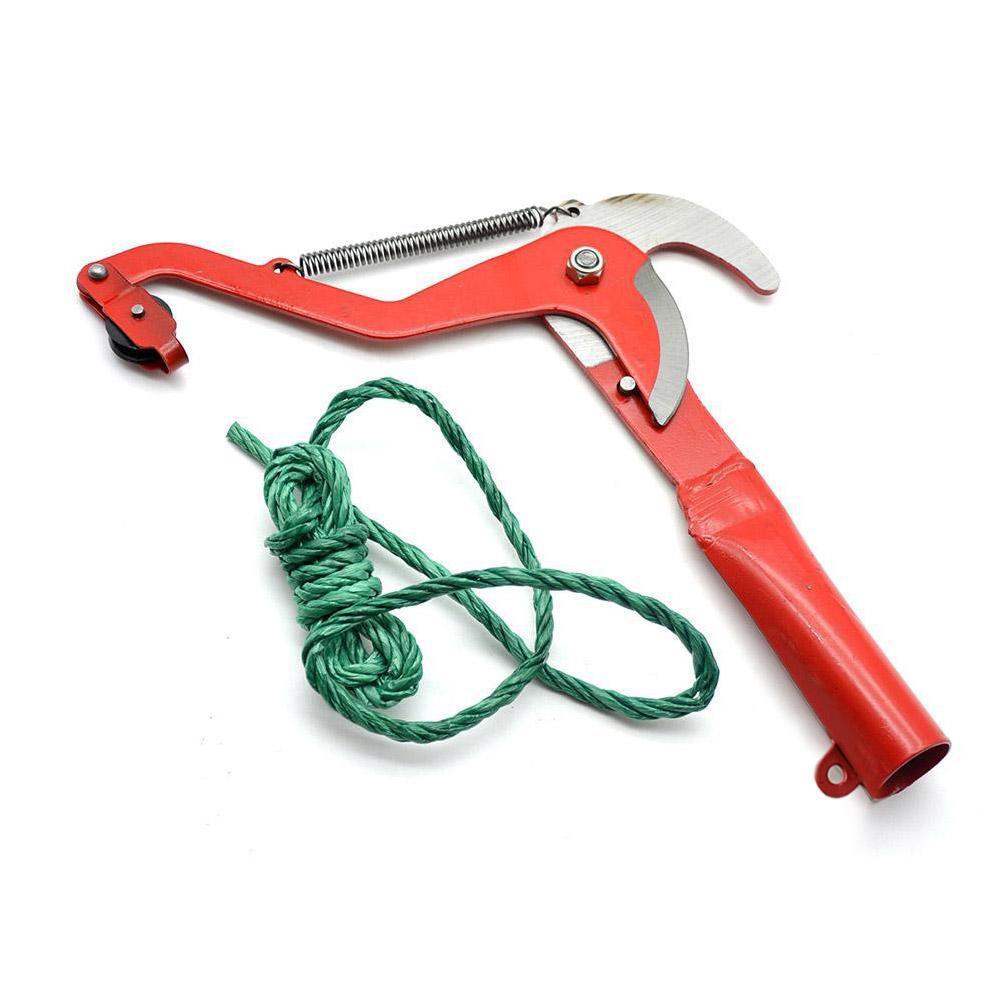 Manual Pruner High-Altitude Branch Scissors Extendable Fruit Tree Pruning Saw Cutter Garden Trimmer Tool With Rope Garden Shears