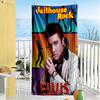 Elvis Presley Strandtuch für Strandreisen Tragbar Bedrucktes Strandtuch Outdoor-Accessoire Geburtstags-/Weihnachtsgeschenk