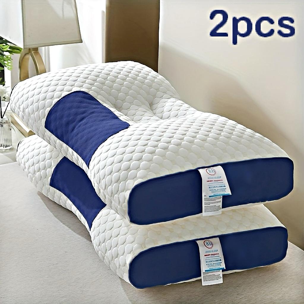 [Knitted Neck Protection Pillow]  Rray Knitted SP Neck Protection Pillow Moisture Absorption Breathable Sleep Pillow Core