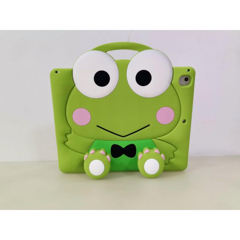 Silicone IPad Case With Adjustable Frog Stand Support Air 2 9.7 10.2 10.5 11 Inch