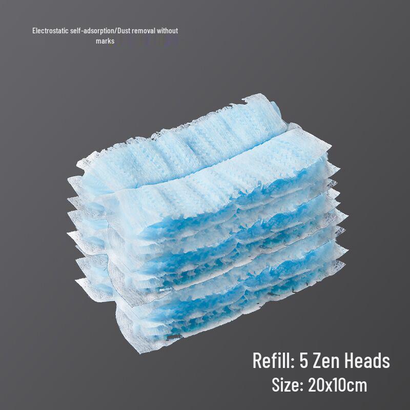 

Static Electricity Dust Removal Brush – Disposable Fiber Head for Home Cleaning & Dusting