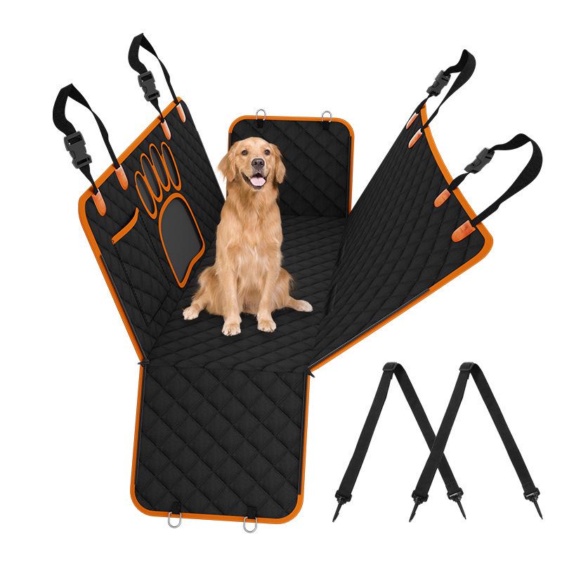 Waterproof Scratch-Resistant Pet Car Trunk Mat for Rear Seat Protection