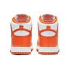 Nike Dunk Retro 'Orange Blaze' Leather High Top Skateboard Shoes Men's White Orange 2021 Edition DD1399-101