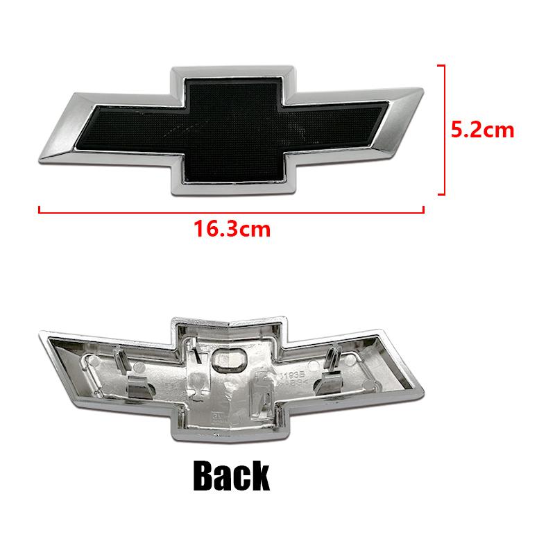 Car Front Bonnet Badge Rear Trunk Stickers for Chevrolet Logo Classic Cruze Malibu XL Cavalier Trax Auto Captive Aveo Sonic Sail