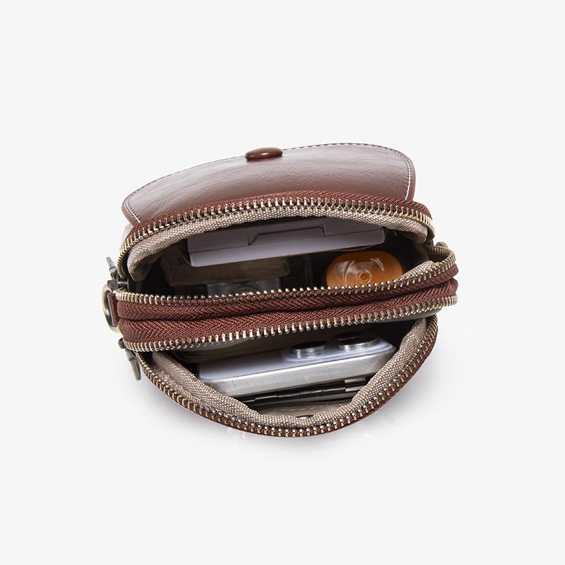 Shell Small Bag New Women's Bag Mobile Phone Bag, Summer Retro Single Shoulder Crossbody Bag