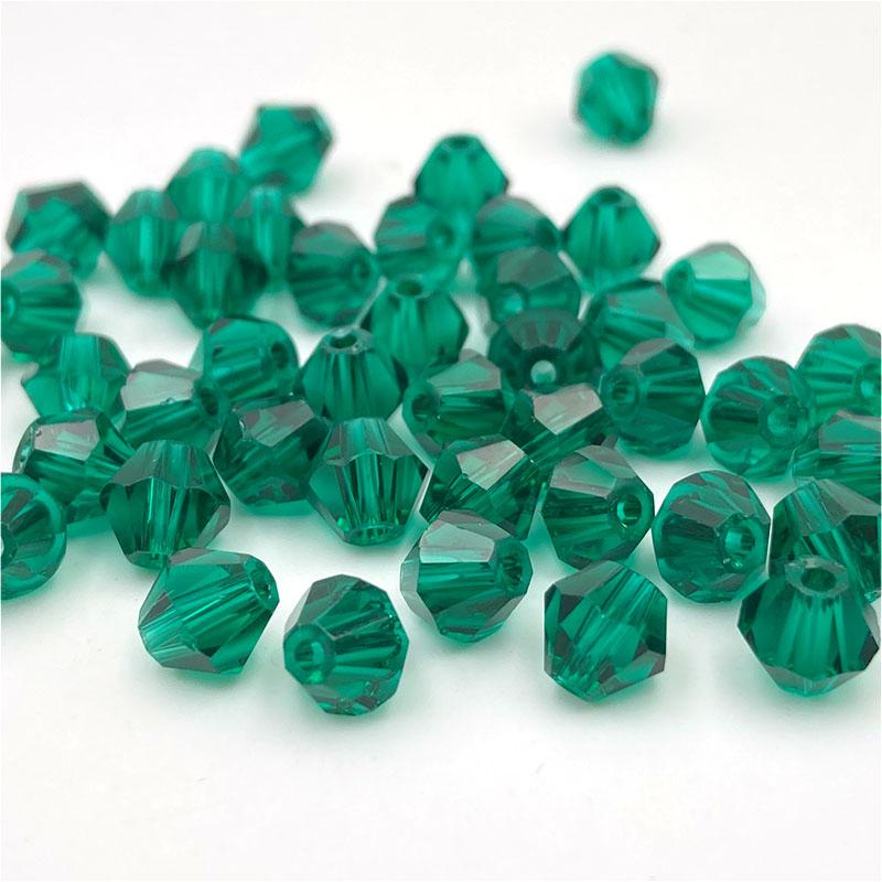 Faceted Austria 3 4 6mm Bicone Crystal Beads Spacer Glass Beads for Bracelet Necklace DIY Jewelry Making