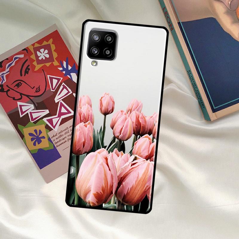 Tulips Flower Case For Samsung Galaxy A56 A36 A06 A13 A53 A32 A12 A22 A52 A35 A26 A16 A55 A15 A54 A34 A14