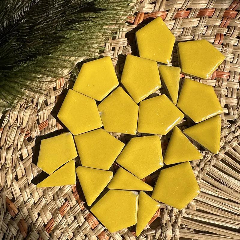 100g Porcelain Mosaic Tiles DIY Craft Ceramic Tile Mosaic Making Materials Hobby Pieces Bulk 917