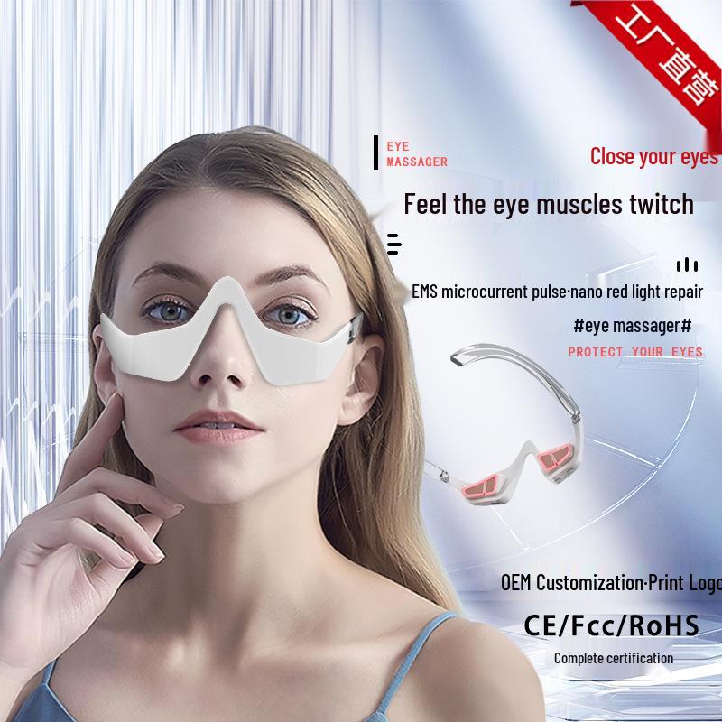 EMS Microcurrent Eye Massager: Dark Circle Reducer & Eye Beautifier