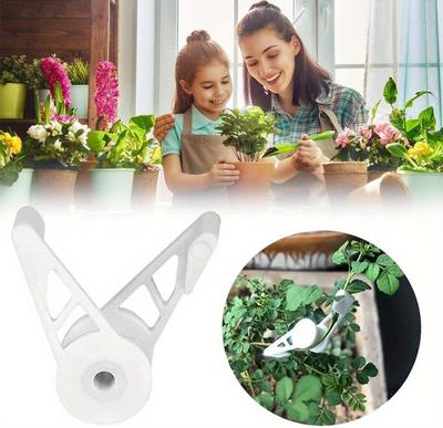 20/50 Stück Pflanzenbieger 360 Grad verstellbare Stützen Pflanzenfixierklemme für Obstbäume und Blumen Gartenzubehör Werkzeuge
