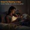 Neck Reading Light, Bed Reading Light, 3 Colors, Stepless Brightness Adjustment