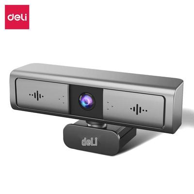 Deli 1080P HD USB Webcam with Dual Microphones