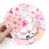50 Sakura Waterproof Stickers for Luggage and Laptops