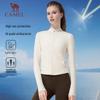 Women's UPF Slim Fit Stand Collar Running & Fitness Knit Jacket