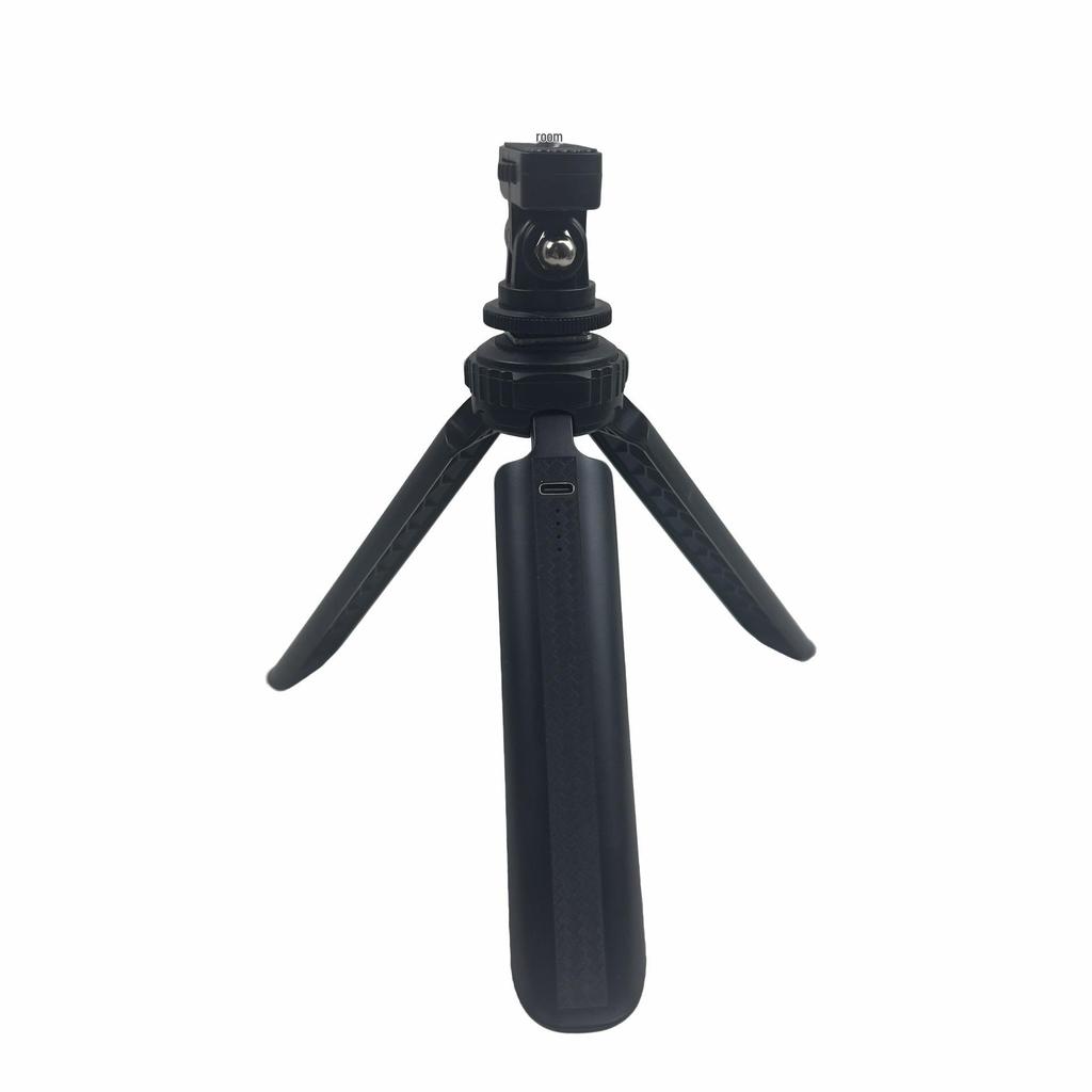 Rechargeable Selfie Stick with Tripod, Power Bank & Hot Shoe Ball Head