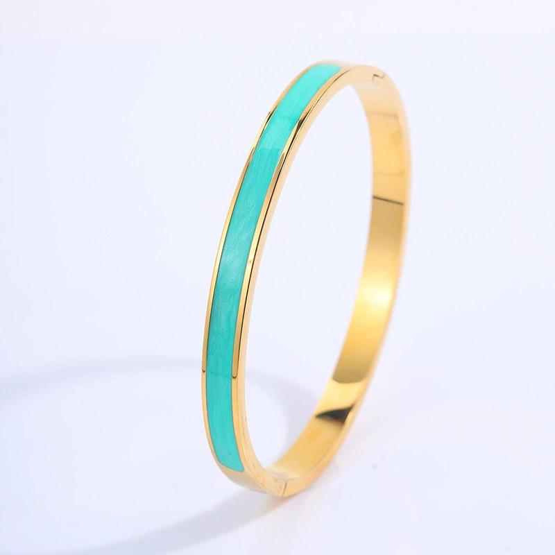 Starry Sky Silver Titanium Steel Bracelet for Women - High-End, Versatile, Full Diamond, Non-Fading Fashion Accessory