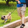 Dog Treat Bag Snacks Carrier With Reflective Strip Puppy Treat Pouch For Outdoor Travel Training Pocket
