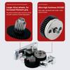 HGX-LITE Dual Gear Extruder Hard Steel High Speed Motor Wear Resistant Compatible with CR10 CR10S Ender3 V2 VORON 3D Printer Kit
