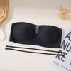 Summer thin breathable seamless underwear women's small breasts gather soft support square neck mesh girls bra comfortable