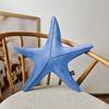 Large VELVET Starfish Pillow VE2226 | Blue