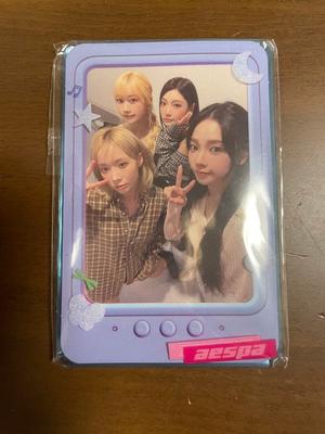 [USED] Aespa Membership Bonus Trading Cards