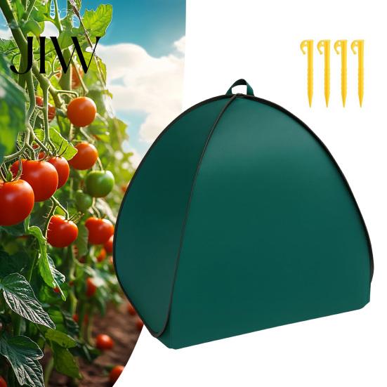 Frostschutz für Außenpflanzen Pop-Up Strauchabdeckung, Pflanzen-Frostzelt, 22 x Zoll Winterabdeckung Gartenschutz vor Schnee und Eis Obst