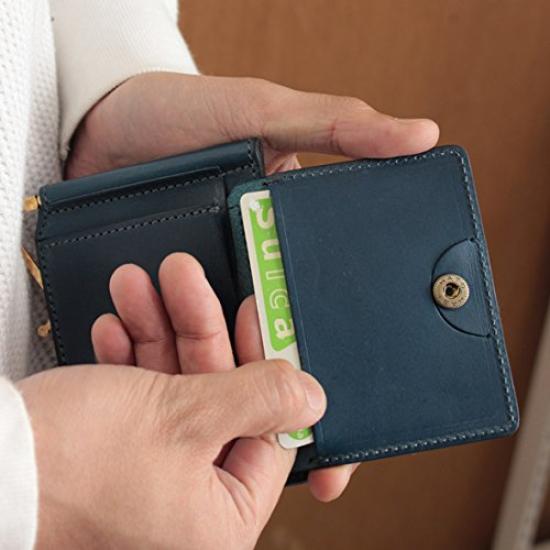 ROTAR Ro Money rt1739003 FREE Blue Clip/Short Wallet/Leather