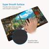 Healing cat mouse pad lying on desk HD printing computer deskpad anti-slip rubber large notebook office mousepad PC accessories