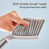 Desktop Mini Broom Dustpan Set With Handle Thick Brush Sweep For Home Hair Keyboard Pet Hair Cleaning Tool Labor Saving