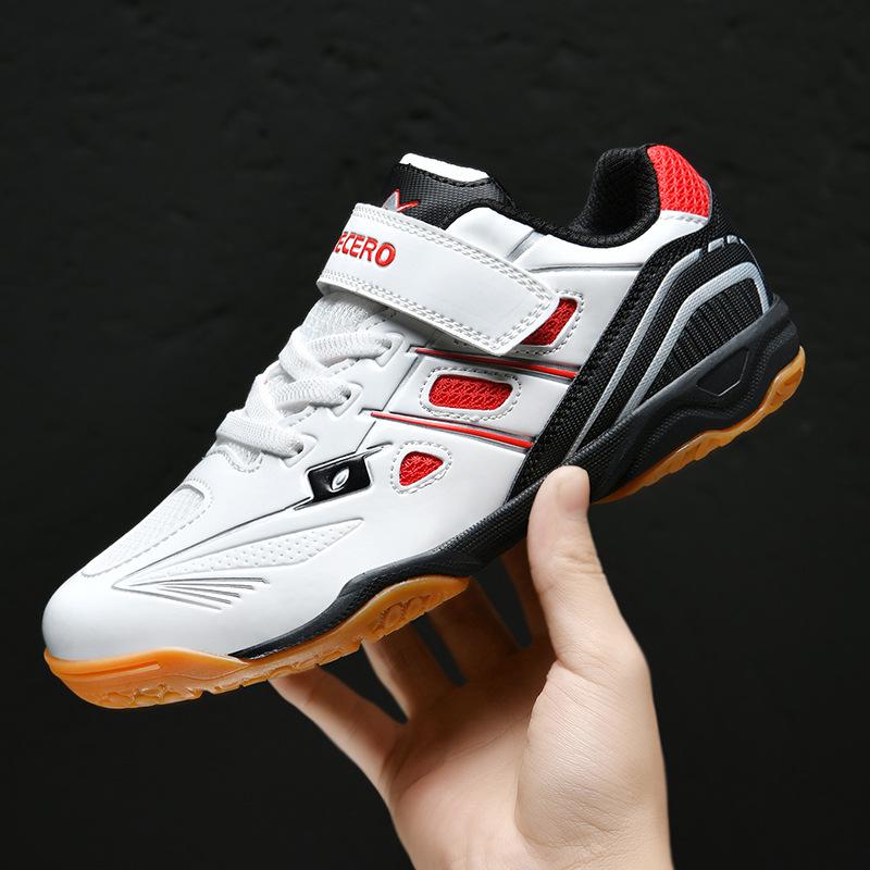 Xisailong Unisex Four Seasons Non-slip Breathable Table Tennis Shoes for Adults and Kids