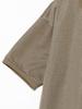 Beams S/S Polo Tech Polo Shirt, Men's, Taupe, Size L