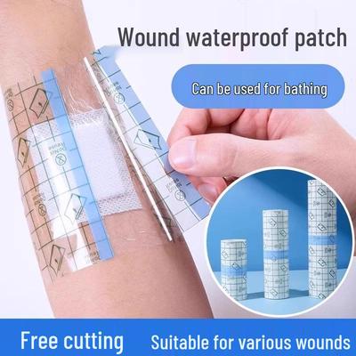 Wasserdicht Atmungsaktiv Tape: Anti-Reibungs-Narbenpflaster für Wunden und zum Baden