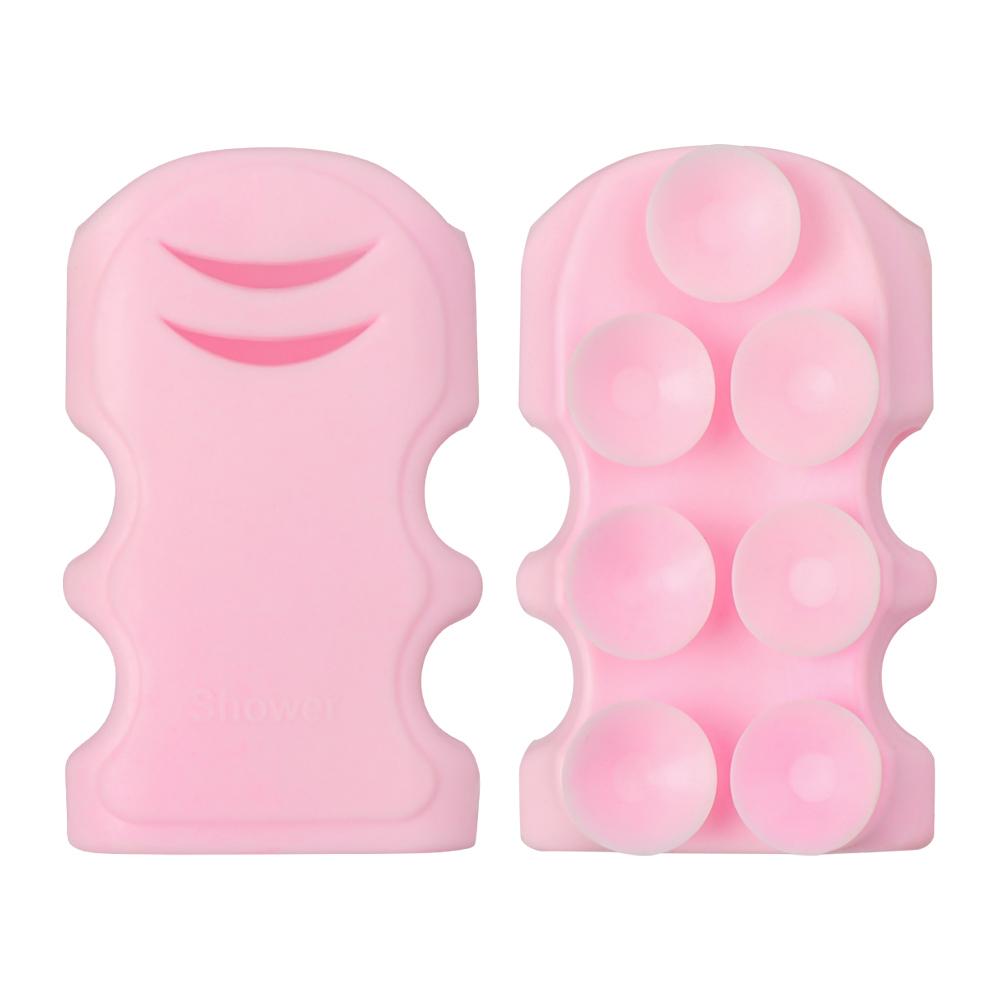 New Movable Shower Head Holder with Suction Cup Adjustable Reusable Silicone Punch-free Shower Holder Bathroom Hooks Accessories
