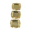 10Pcs Gold Silver Storage Tray Mini Size Display Tray Portable Jewelry Tray  for Home Party Decor