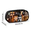 Hot Sales Italian Brainrot Print Layered Pencil Case Quality 2D Flat Cartoon Pen Bag Best Gift for Boys/Girls School Supplies