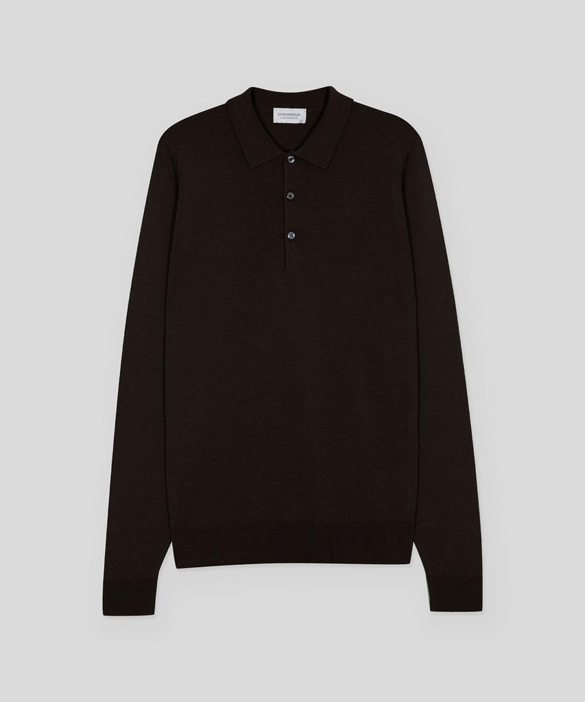 Jonseumedeulli Belper Merino Wool Polo Shirt Knit Classic 10 Colors (B Type)
