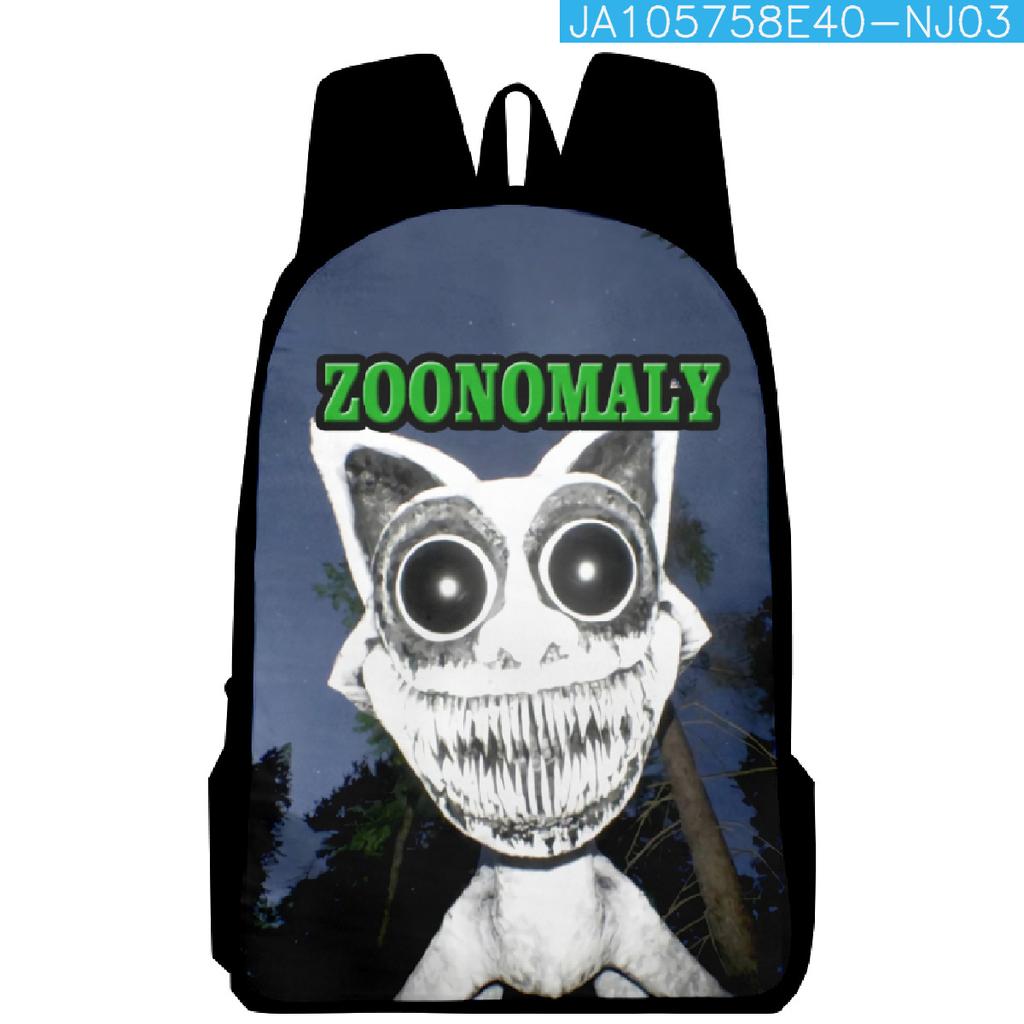Hip Hop Youthful Funny New Zoonomaly Student School Bags Notebook Backpacks 3D Printed Oxford Waterproof Boys/Girls Travel Bags