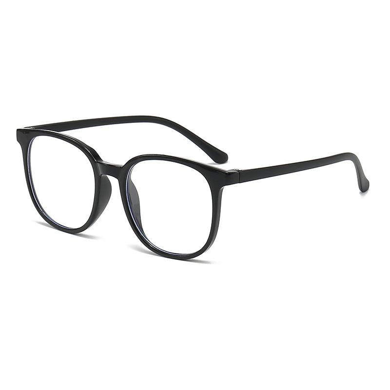 Ultra-Light Glasses Frame Plain Face Anti-Blue Light Glasses Frame Female Large Frame Discoloration Big Face Thin Can Match The Degree