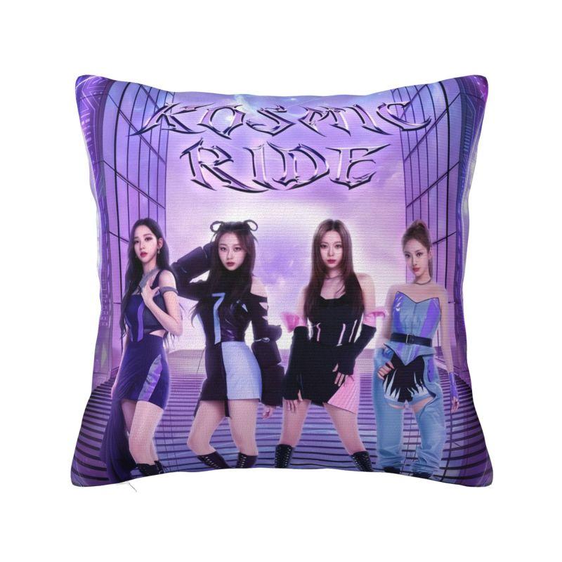 Custom Kpop A-Aespas Girls Karina Winter Giselle Ningning Pillow Case Sofa Luxury Cushion Cover Car Pillowcase