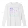 Ma Mama Mom Gradient Bruh Yellow Quote T Shirt Vintage Washed Breathable Comfortable Homme Fashion Top For Everyday Wear
