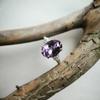 Silver Ring with Natural Amethyst 5.397ct, Item Weight 4.19 G (2189299)