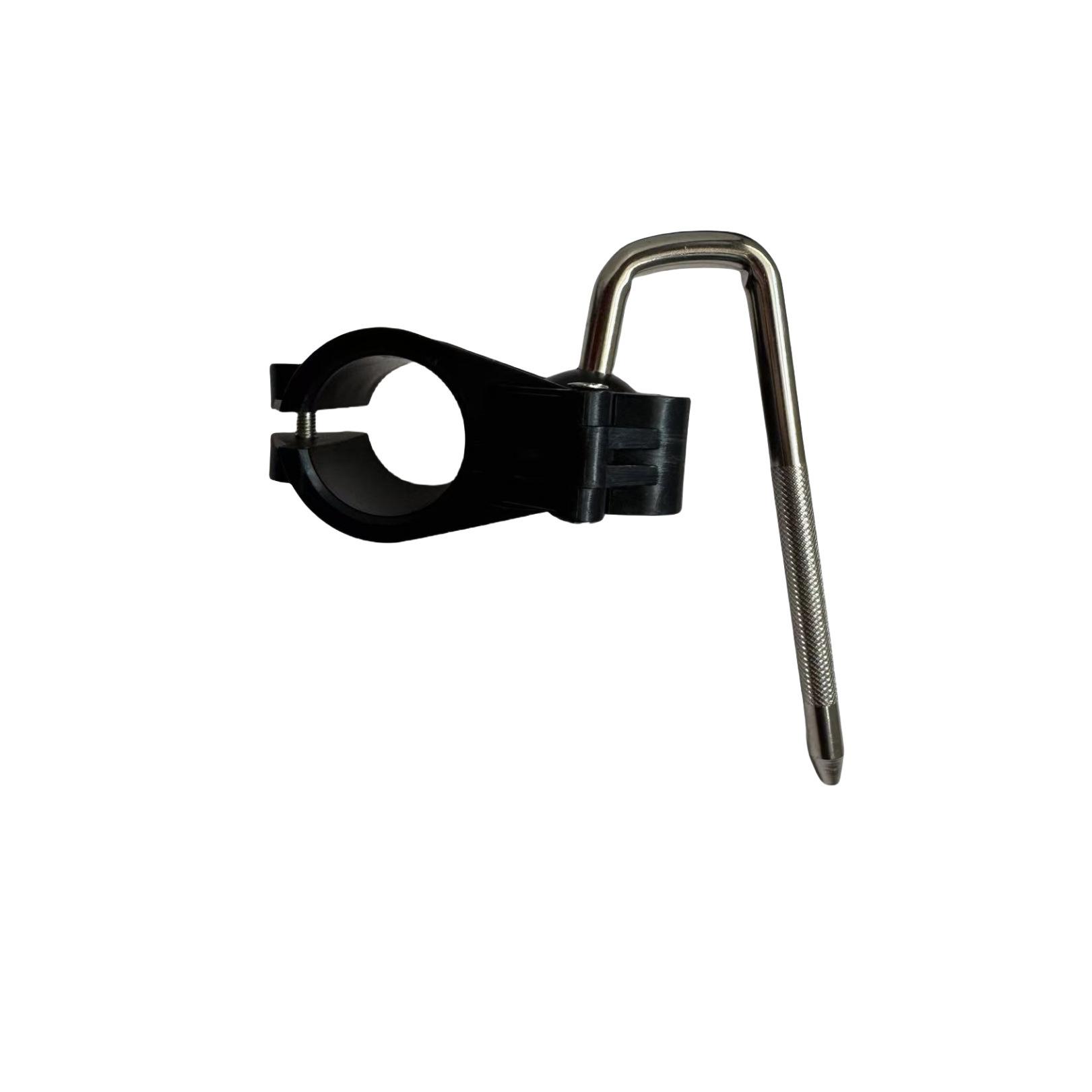 Universal U-Shaped Drum Bracket with L-Shaped Rod Clip ABS
