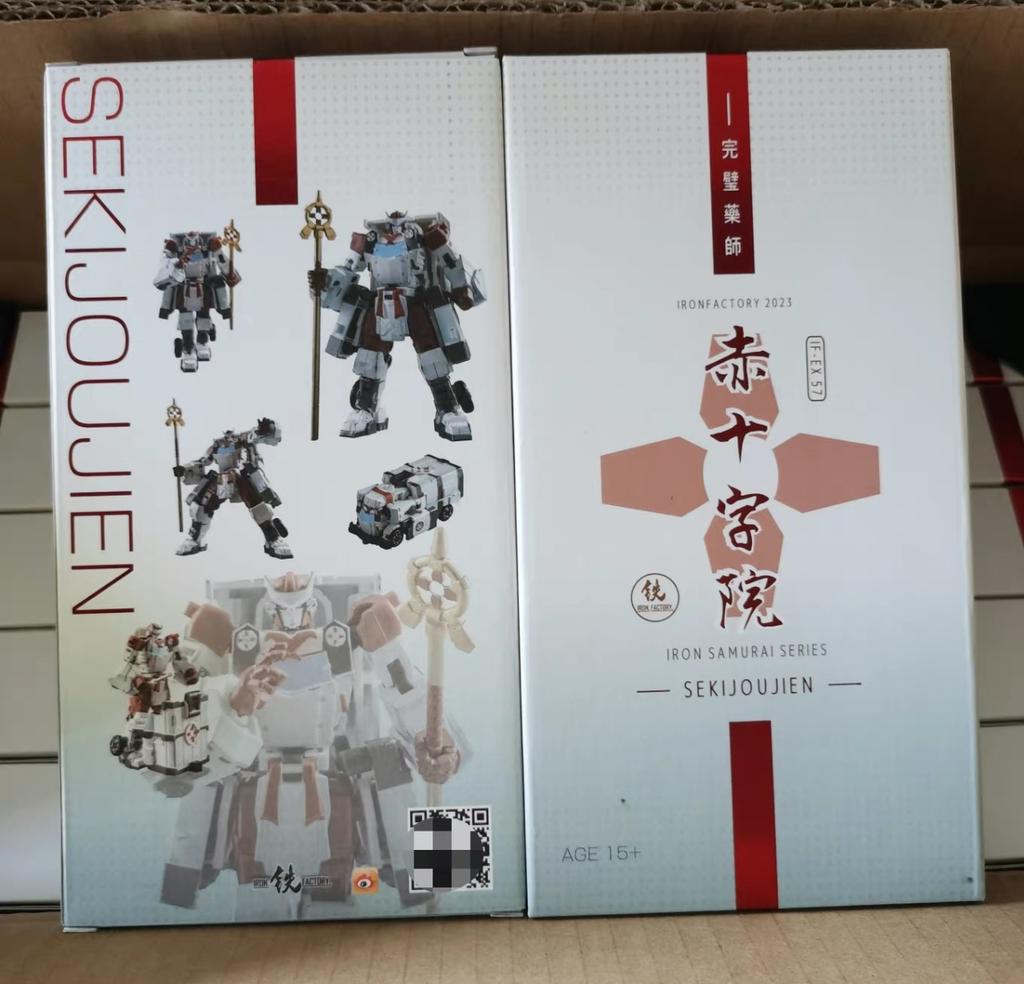 Iron Factory IF EX57 Transformation Toys Iron Factory EX-57 Pharmacist Mobile Robot Model Collection Gift Original Box