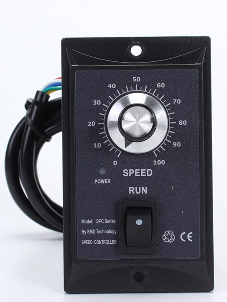 

Precision SPC120E Speed Governor Anti-interference Switch for 250W AC Motor Controller SPC6E/6W-Single Plug-AC220V