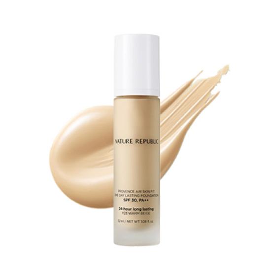 NatureRepublic Provence Air Skin Fit OneDay Lasting Foundation SPF30 PA++ 32ml