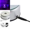 Stunning 110v-220v 3d Crystal Laser Display Lamp Base Holder With Original Rotating Led Night Light Adapter