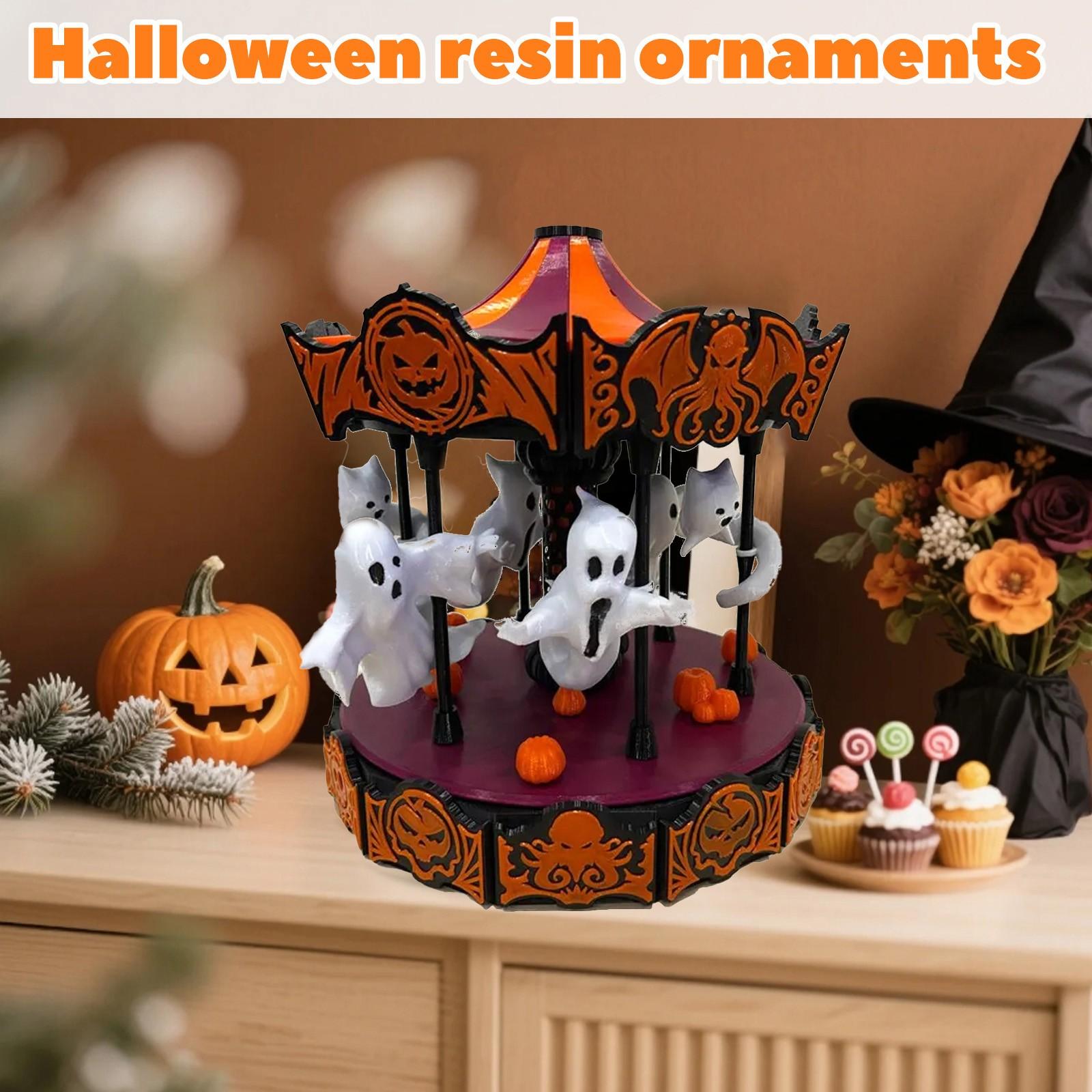 

Привидение на Хэллоуин, карусель, украшение One Size