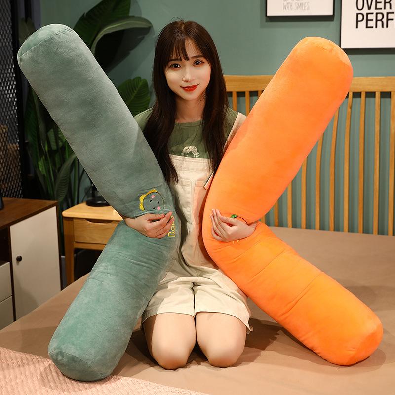 Cuscino Lungo Cilindrico per Dormire in Camera da Letto Cuscino Ragazze Comodino Gamba Cuscino Lungo da Lancio Ragazzi Dormitorio Cuscino Lungo Almohadas